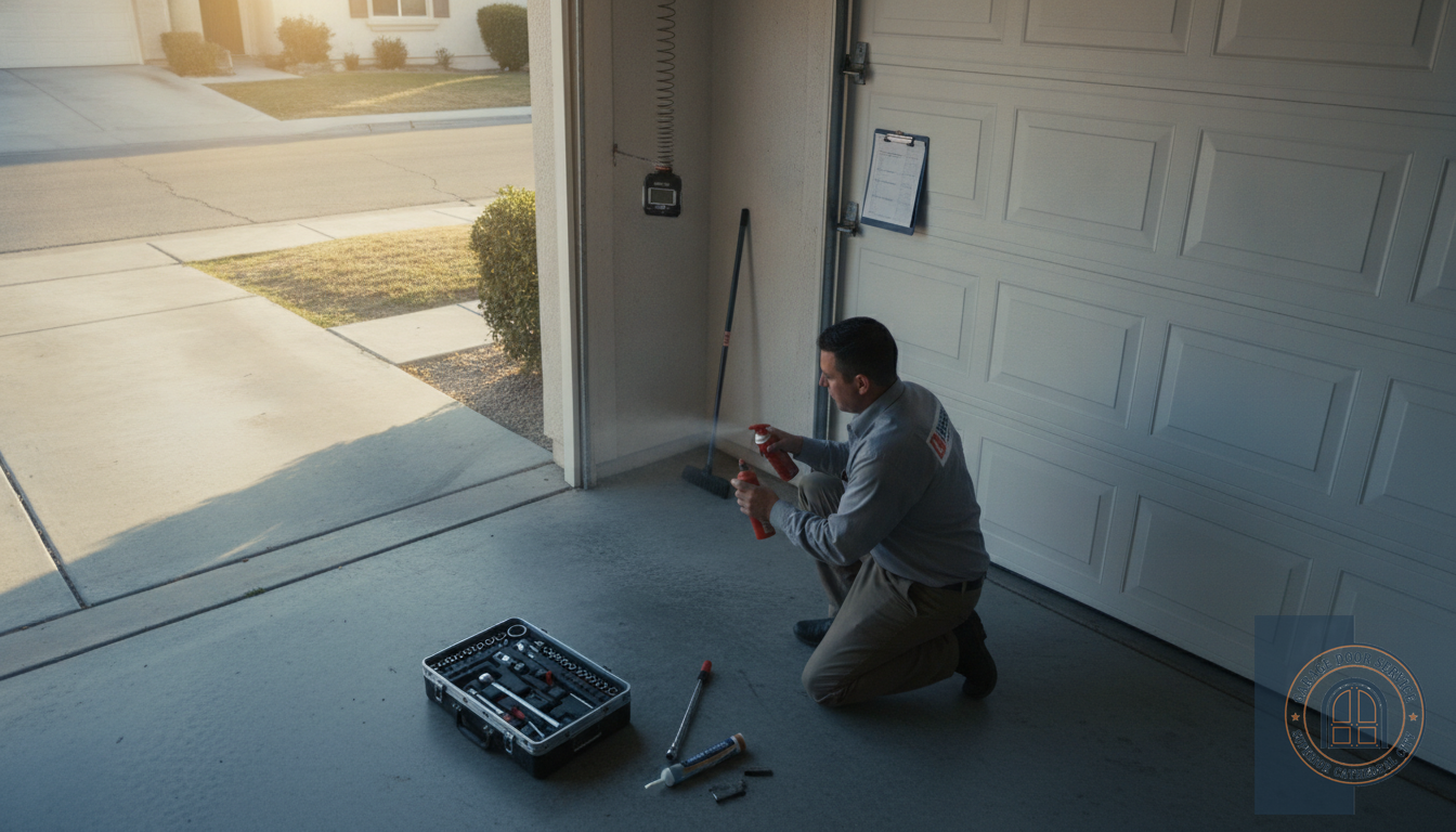 Garage Door Tune-Up and Preventive Maintenance